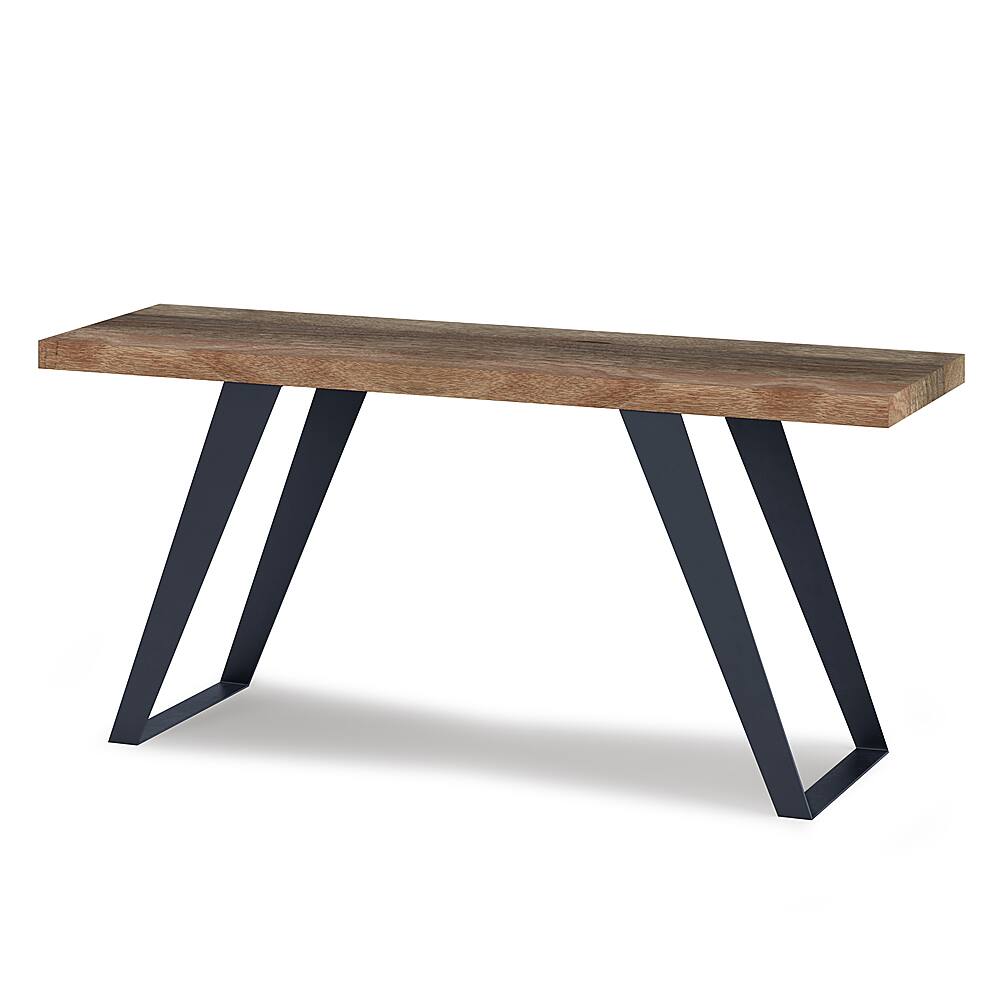Angle View: Simpli Home - Rollins Bench - Natural