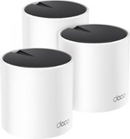 TP-Link - Deco X25 AX1800 Dual-Band Whole Home Mesh Wi-Fi 6 System (3-Pack) - White - Front_Zoom