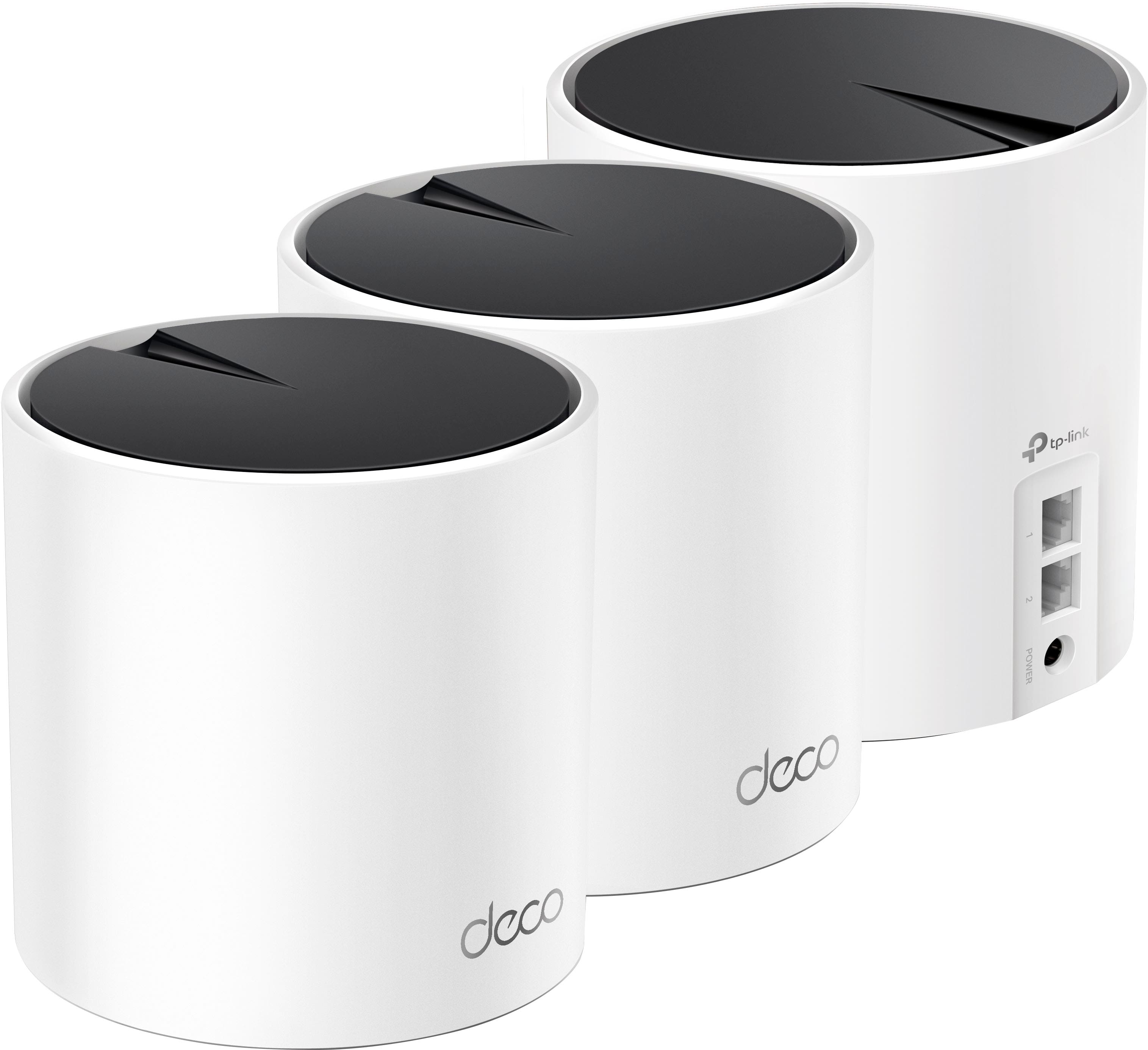 TP-Link Deco AX3000 (3-pack) Dual-Band Whole Home Mesh Wi-Fi 6 System,  Supports Gigabit Speeds White Deco AX3000 (3-pack) - Best Buy