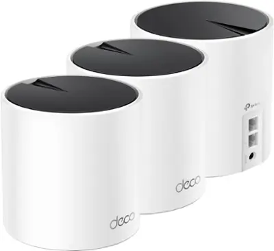 TP-Link Deco X25 AX1800 Dual-Band Whole Home Mesh Wi-Fi 6 System (3-Pack) White Deco X25(3-pack) - Best Buy