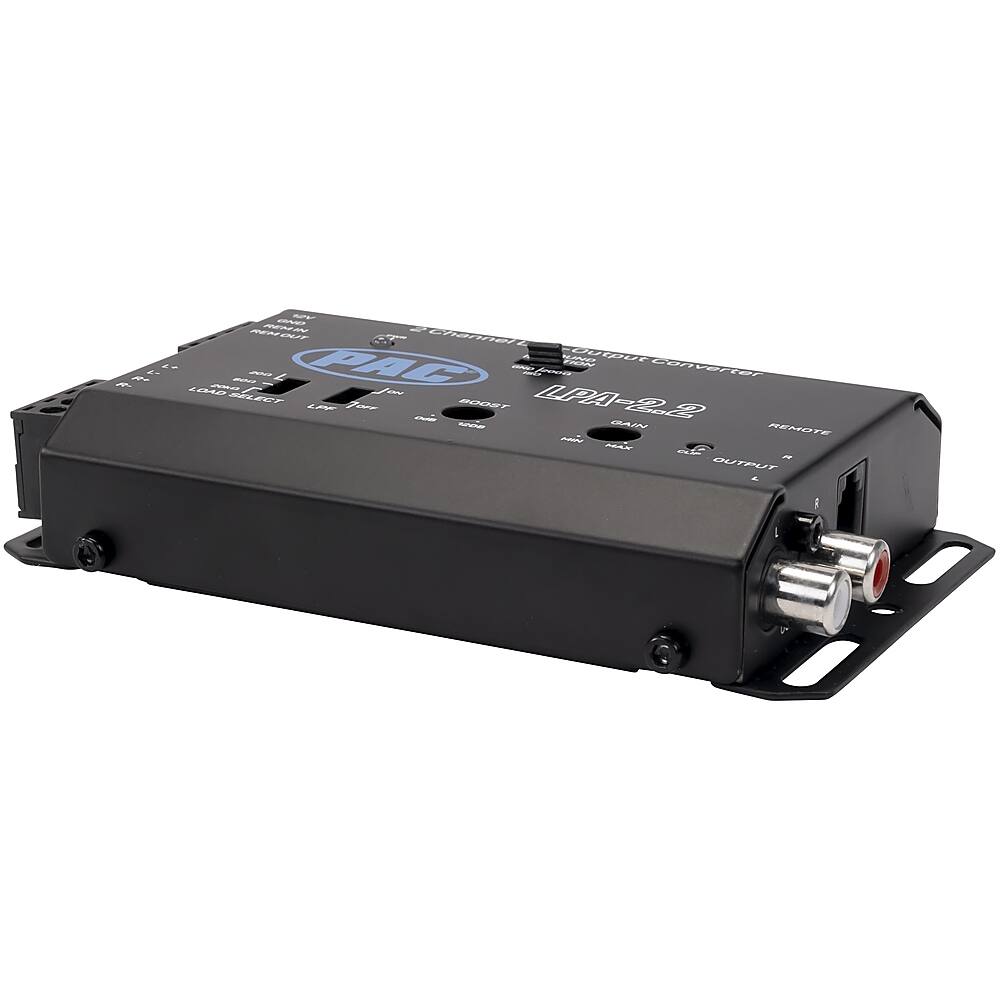 Alt View 24. PAC - LocPRO Advanced 2-Channel Active Line Output Converter with Auto Turn-On - Black.