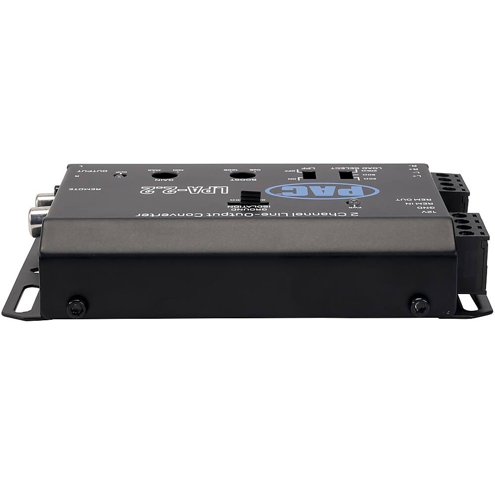 Alt View 29. PAC - LocPRO Advanced 2-Channel Active Line Output Converter with Auto Turn-On - Black.