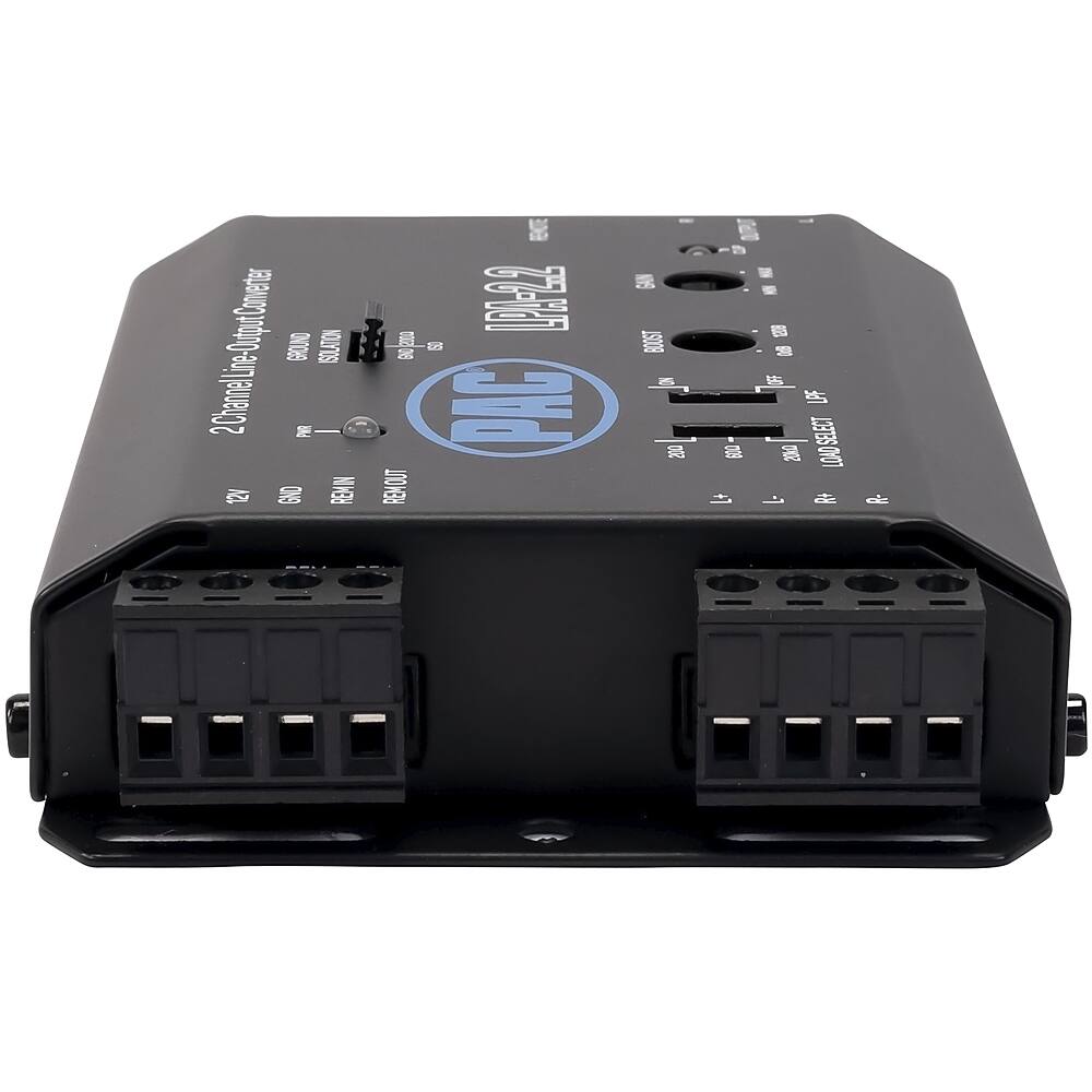 Alt View 32. PAC - LocPRO Advanced 2-Channel Active Line Output Converter with Auto Turn-On - Black.