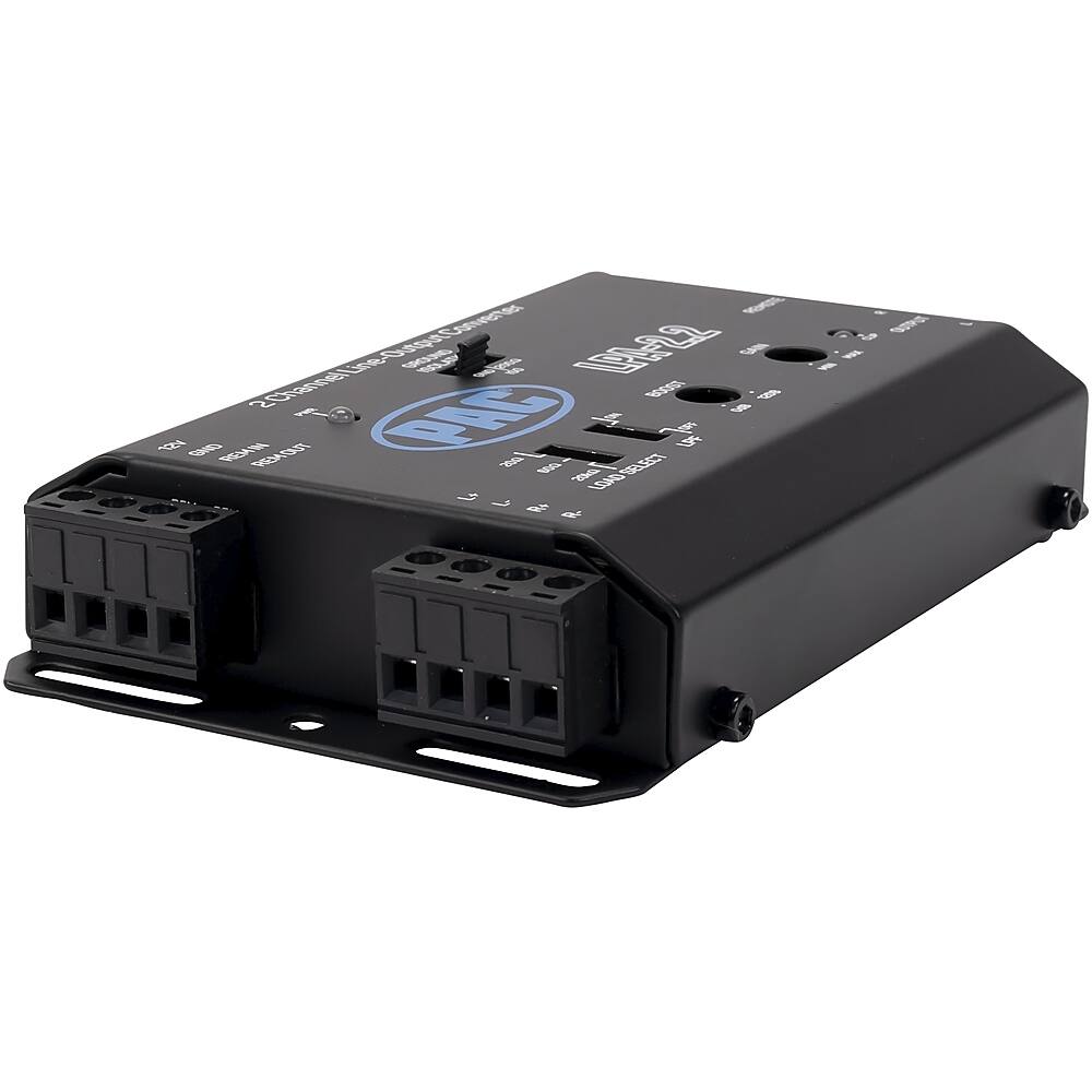 Alt View 33. PAC - LocPRO Advanced 2-Channel Active Line Output Converter with Auto Turn-On - Black.