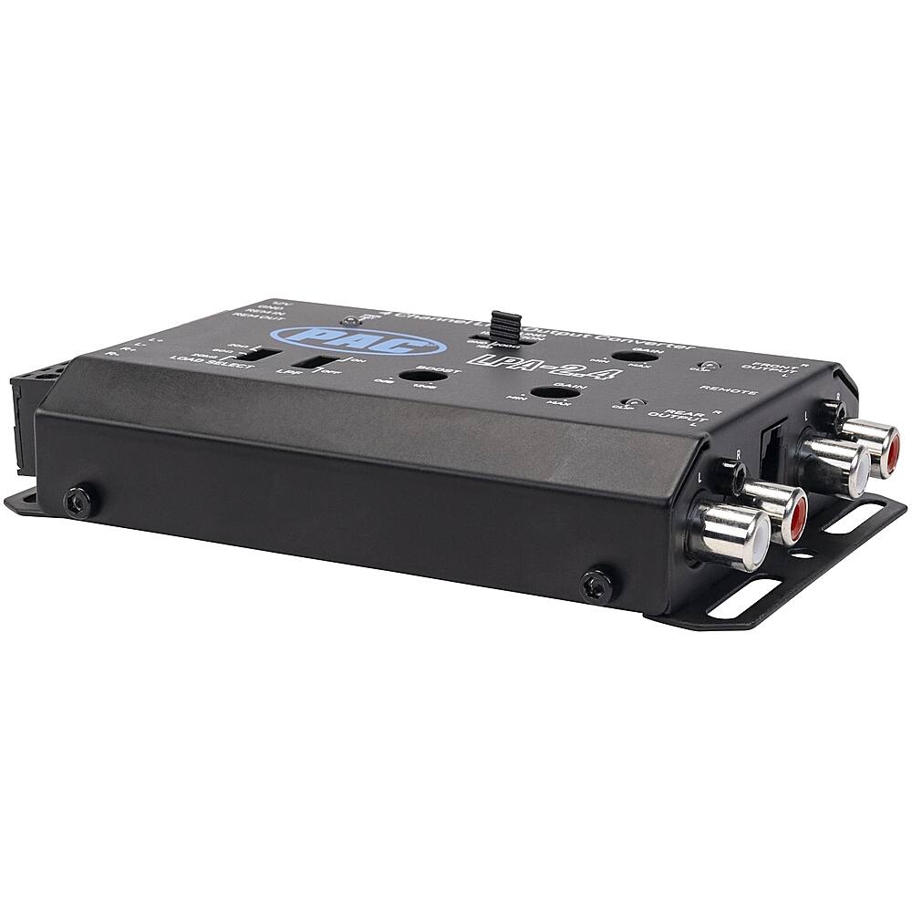 Alt View 17. PAC - LocPRO Advanced 4-Channel Active Line Output Converter with Auto Turn-On - Black.