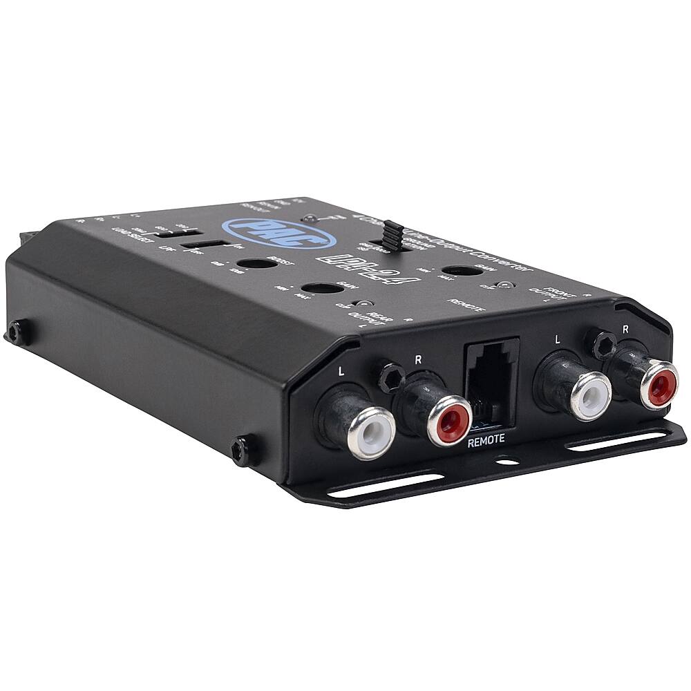 Alt View 18. PAC - LocPRO Advanced 4-Channel Active Line Output Converter with Auto Turn-On - Black.