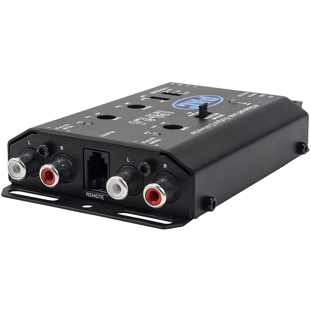 Alt View 20. PAC - LocPRO Advanced 4-Channel Active Line Output Converter with Auto Turn-On - Black.