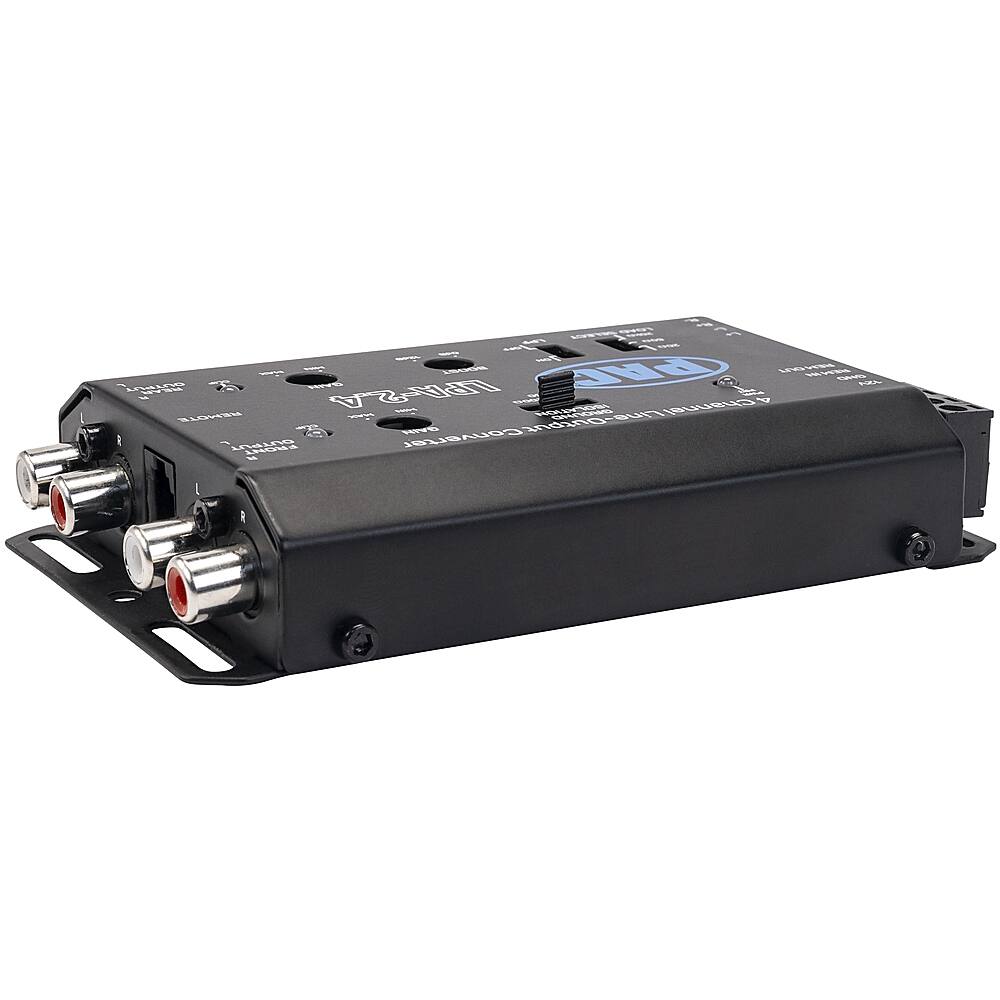 Alt View 21. PAC - LocPRO Advanced 4-Channel Active Line Output Converter with Auto Turn-On - Black.