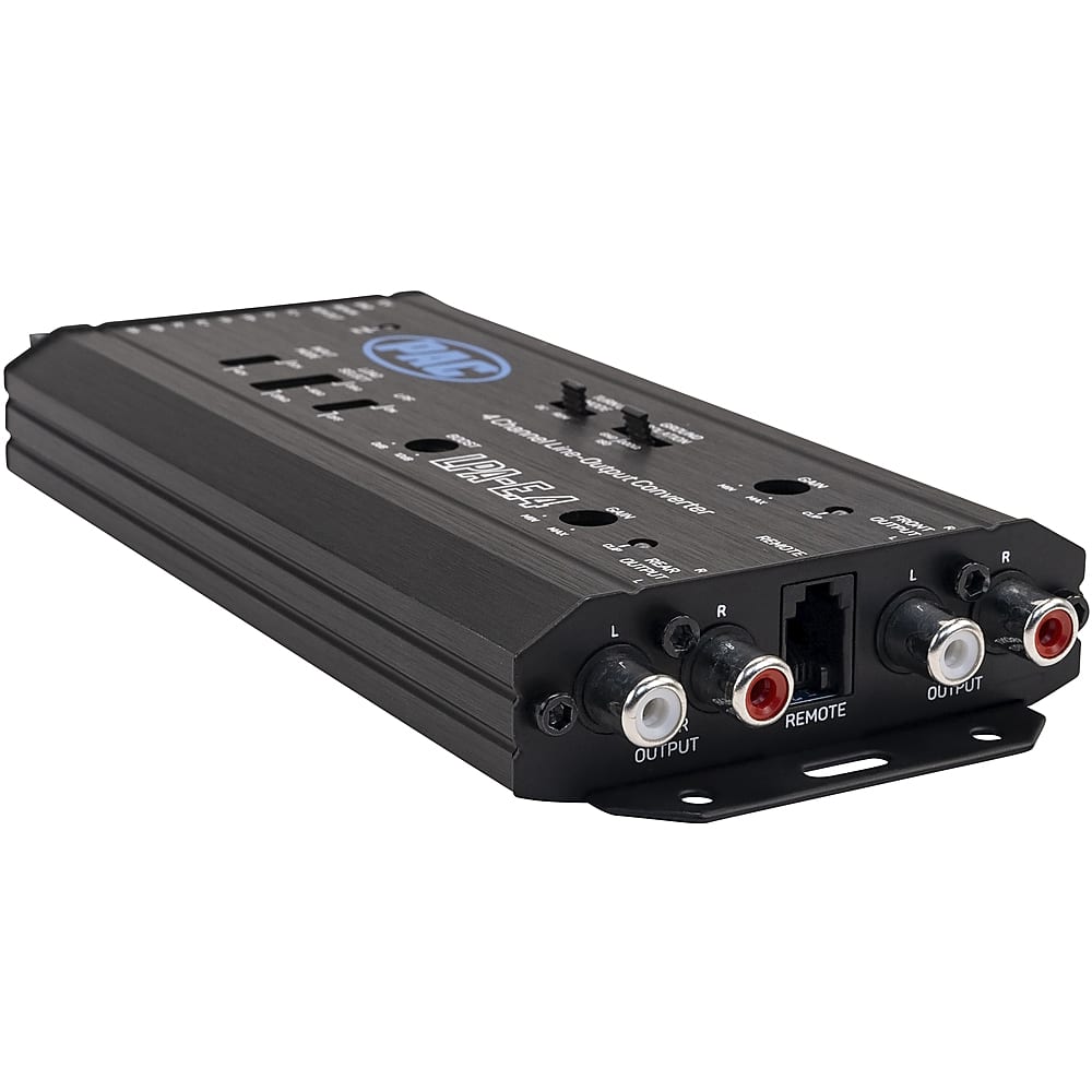 Alt View 14. PAC - LocPRO Advanced 2-Channel or 4-Channel Active Line Output Converter with Auto Turn-On - Black.