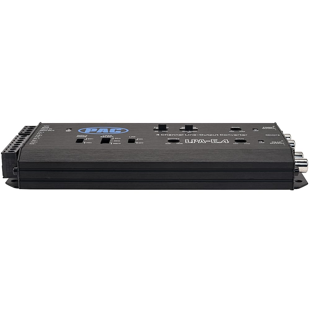 Alt View 16. PAC - LocPRO Advanced 2-Channel or 4-Channel Active Line Output Converter with Auto Turn-On - Black.