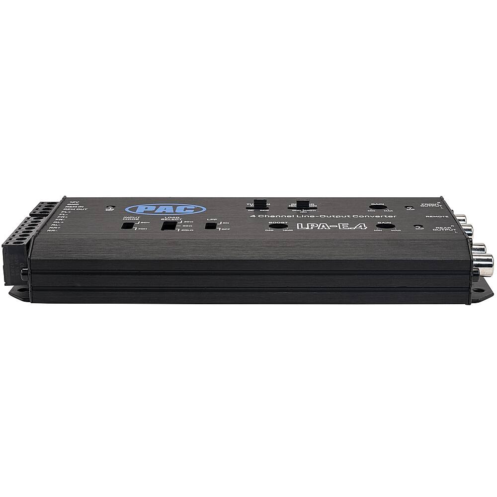 Alt View 16. PAC - LocPRO Advanced 2-Channel or 4-Channel Active Line Output Converter with Auto Turn-On - Black.
