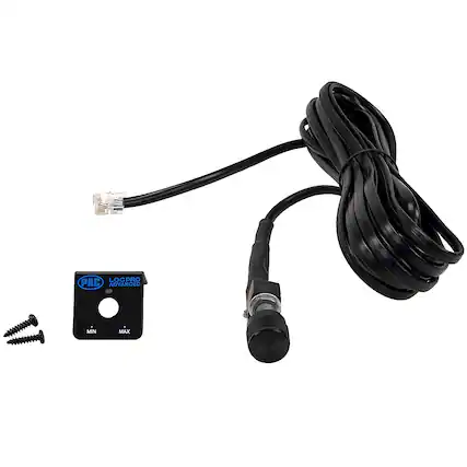 Front. PAC - Remote Bass Level Controller for Select LocPRO Advanced Active Line Output Converters - Black.