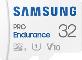 Samsung - PRO Endurance 32GB microSDXC SD Memory Card - Front_Zoom