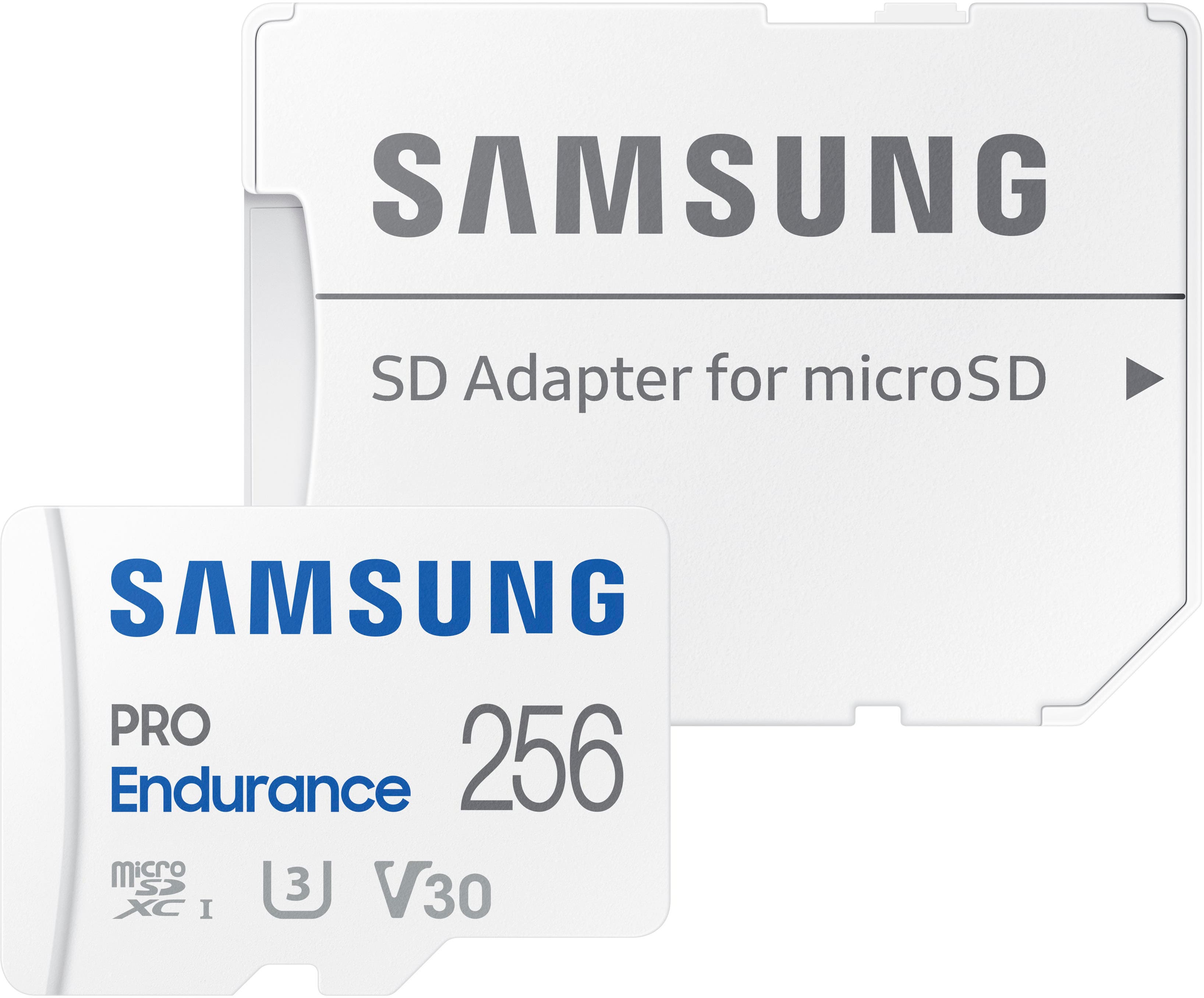 Alt View 11. Samsung - PRO Endurance 256GB MicroSDXC Memory Card - White.