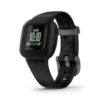 Garmin - vívofit jr. 3 Kids Fitness Tracker - Black Cosmic - Front_Zoom