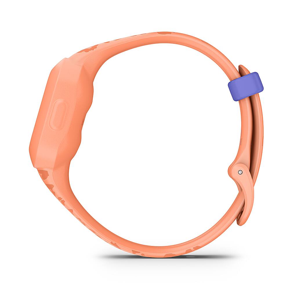 Alt View 2. Garmin - vívofit jr. 3 Kids Fitness Tracker - Peach Leopard.