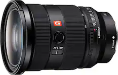 Front. Sony - FE 24-70mm F2.8 GM II Full-frame constant-aperture standard zoom G Master lens - Black.