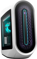 Alienware - Aurora R13 Gaming Desktop - Intel Core i9 - 32GB Memory - NVIDIA GeForce RTX 3080 - 1TB SSD - Liquid Cooling - Lunar Light - Front_Zoom