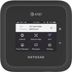 NETGEAR - Nighthawk M6 Pro Mobile Hotspot - Black (AT&T) - Angle_Zoom