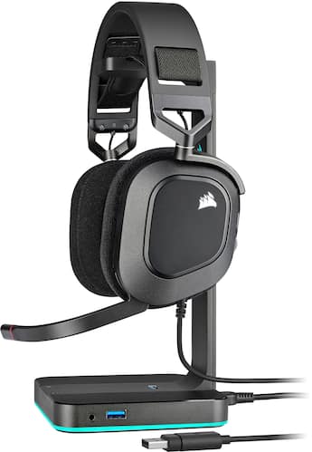 CORSAIR HS80 RGB Wired Gaming Headset for PC Carbon - Best Buy CORSAIR HS80 RGB Wired Gaming Headset for PC Carbon - Best Buy