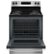 Angle. GE - 5.0 Cu. Ft. Freestanding Electric Range - Stainless Steel.