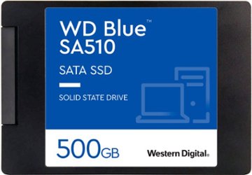 WD - Blue SA510 500GB Internal SSD SATA - Front_Zoom