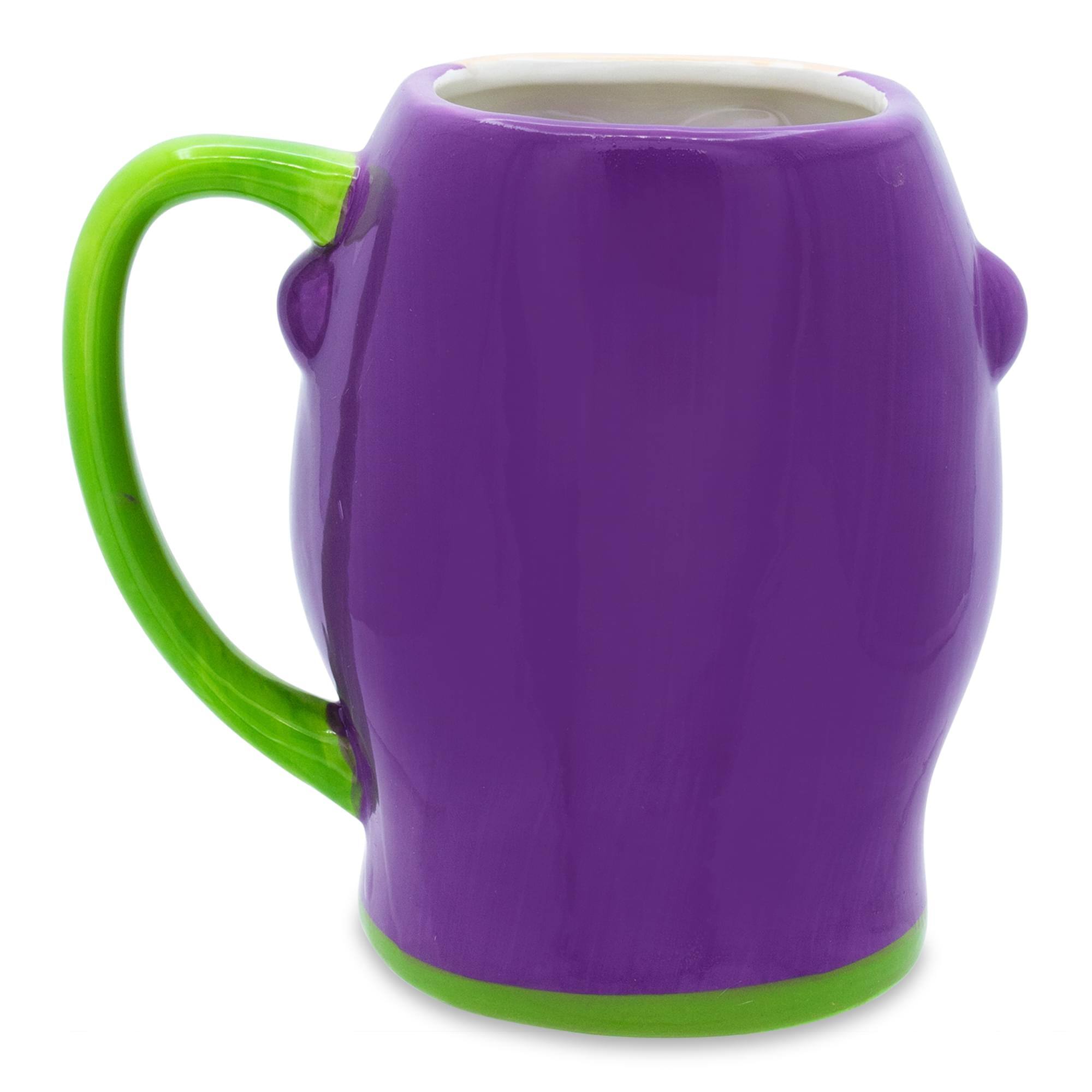 Alt View 10. Disney - Disney Pixar Toy Story Buzz Lightyear Sculpted Ceramic Mug | Holds 20 Ounces - Purple.