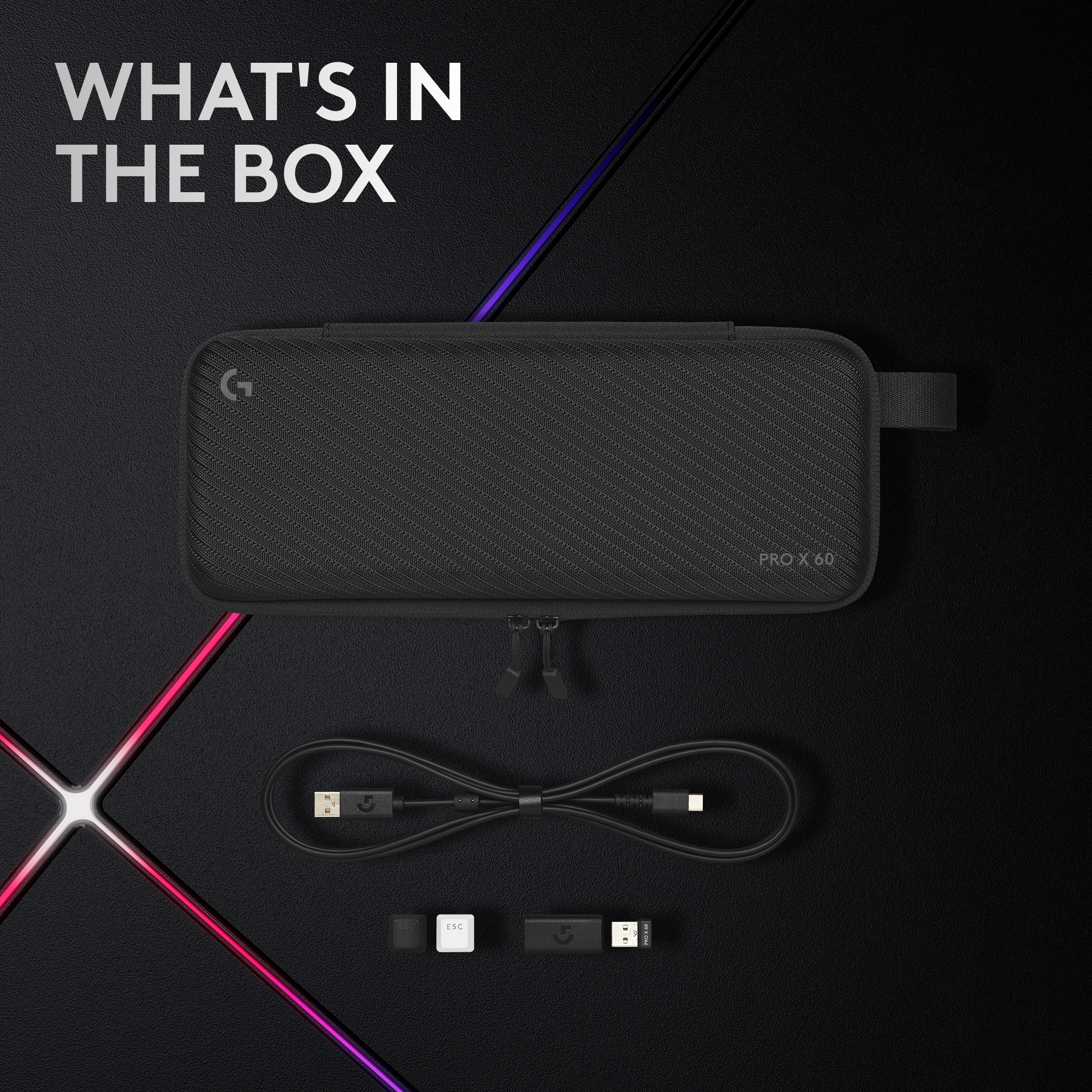 What's in the box: PRO x 60 291 8.i