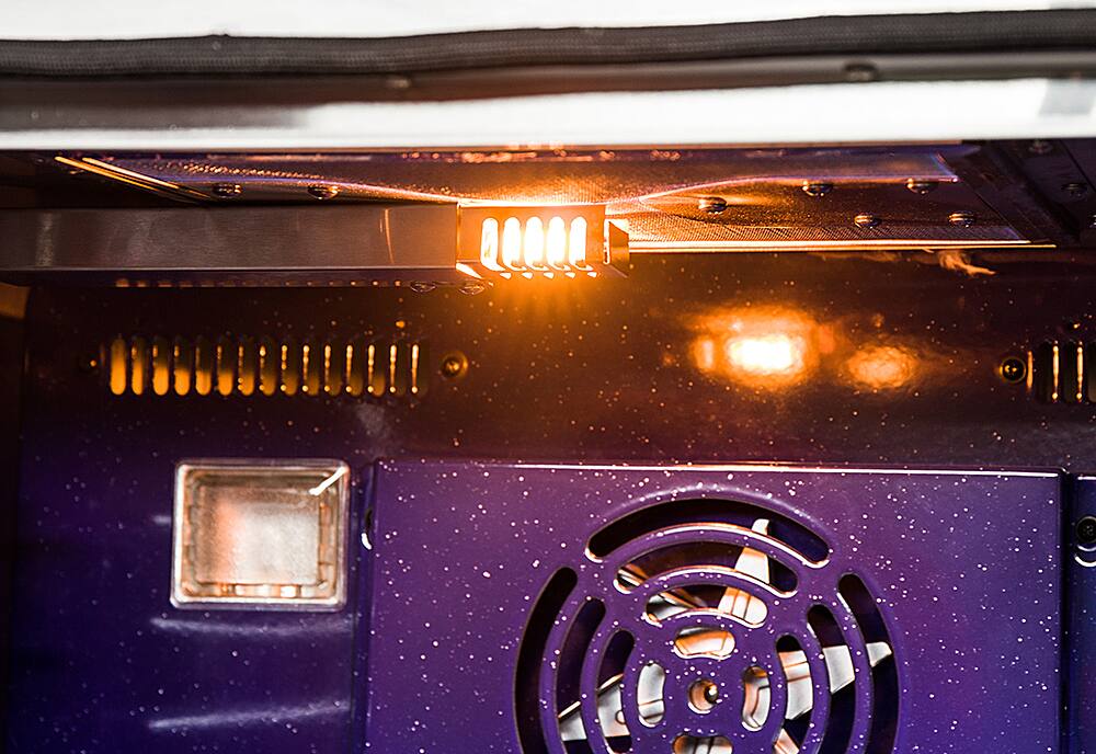 Alt View 13. Forno Appliances - Capriasca 6.58 Cu. Ft. Freestanding Gas Range with Convection Ovens - White Door - White.