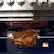 Alt View 11. Forno Appliances - Capriasca 6.58 Cu. Ft. Freestanding Dual Fuel Electric Range with Convection Ovens - Red Door.