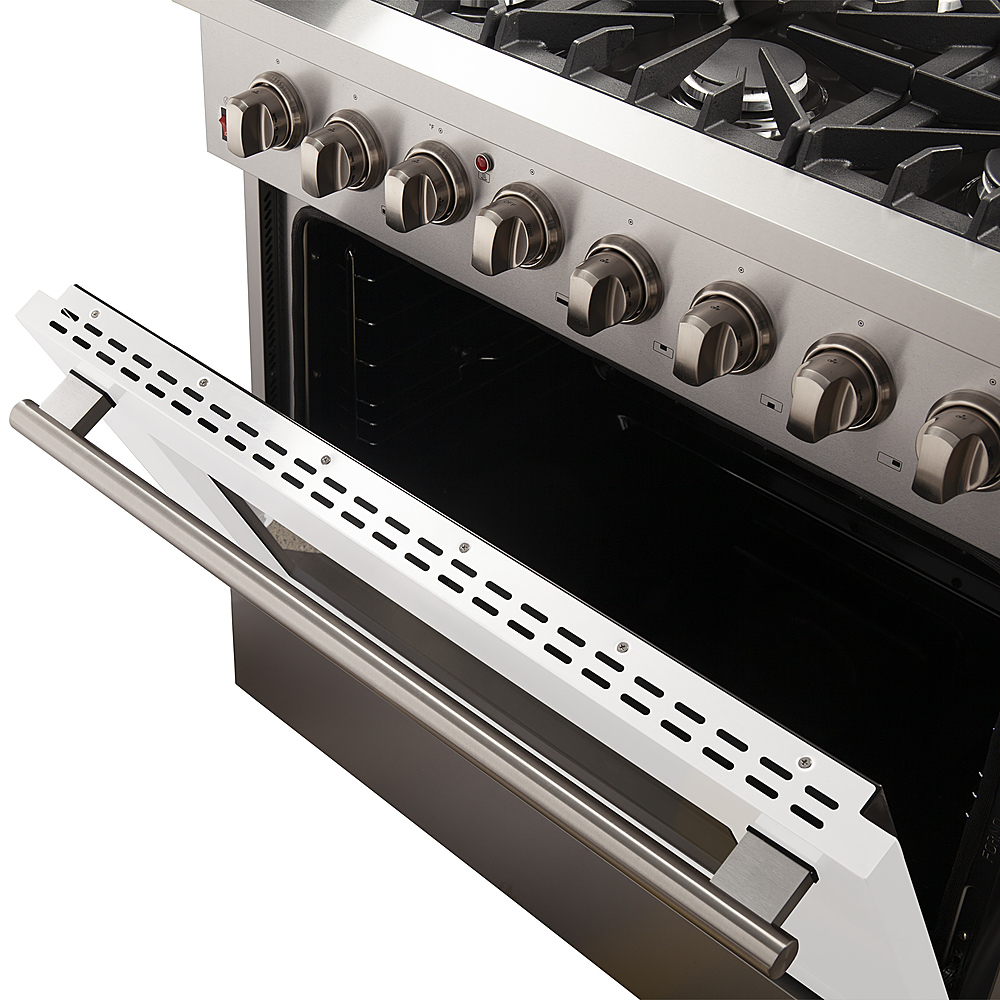 bush dual fuel double oven