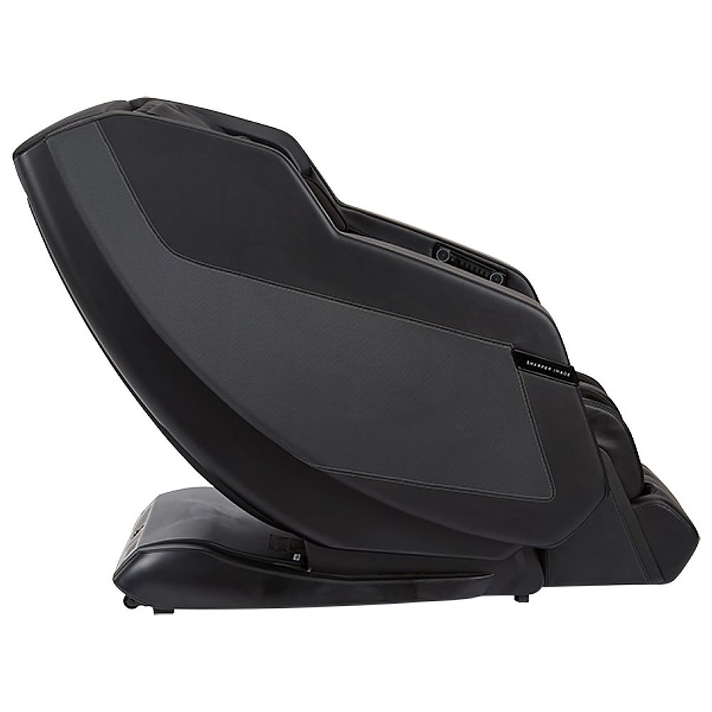 Left View: Sharper Image - Relieve 3D Zero Gravity Massage Chair - Black