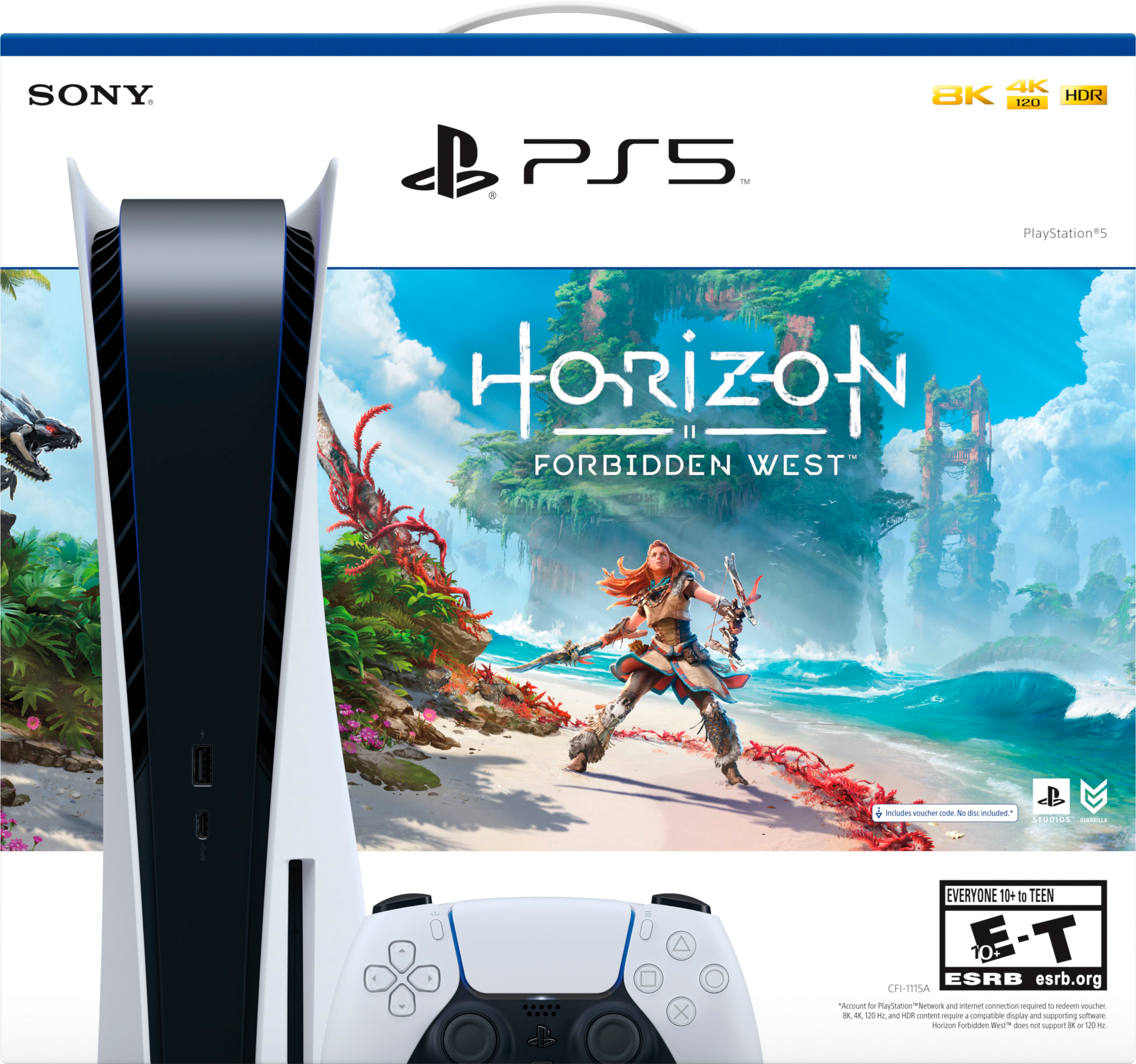 PlayStation 5 Console – Horizon Forbidden West Bundle 1000032000 