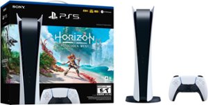 Sony - PlayStation®5 Digital Edition – Horizon Forbidden West™ Bundle - Front_Zoom