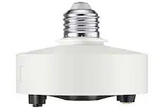 Front. Samsung - The Freestyle Socket Adapter - White.