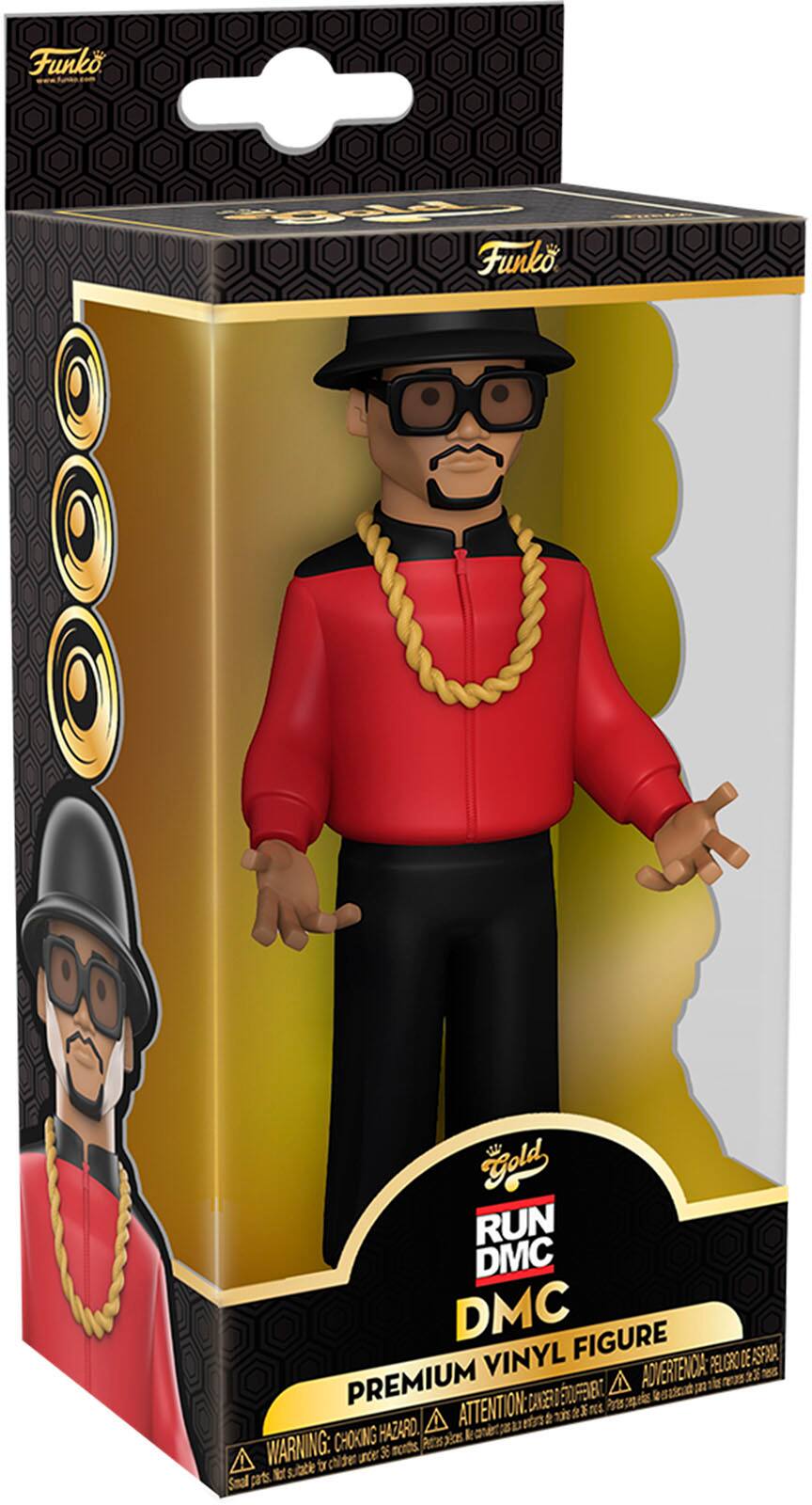 Angle. Funko - Vinyl Gold 5": Run DMC- DMC.