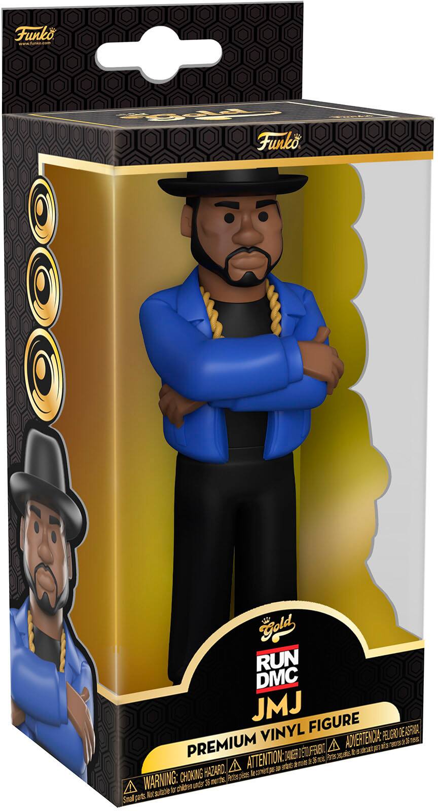 Angle. Funko - Vinyl Gold 5": Run DMC - Jam Master Jay - Multi.