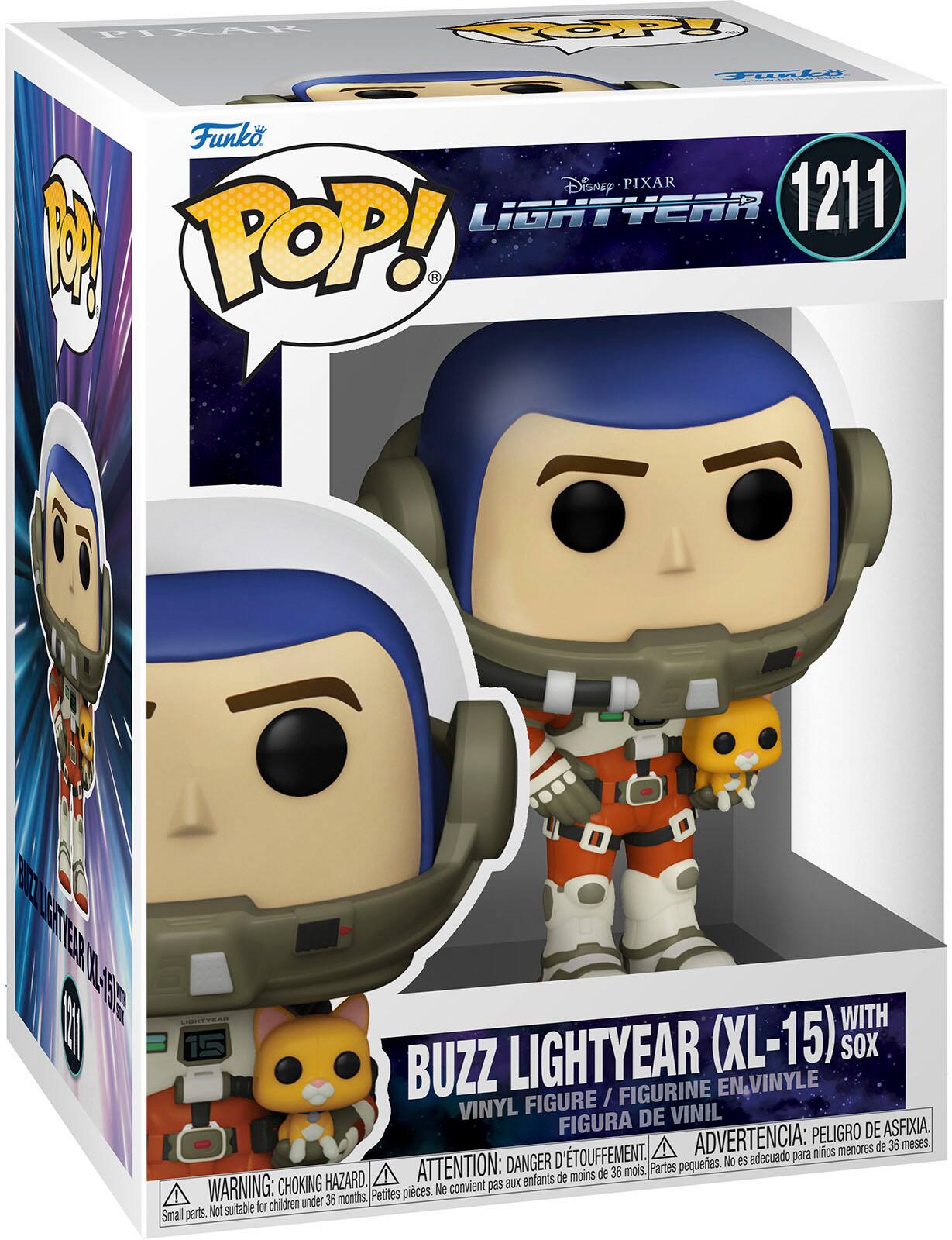 Angle. Funko - POP! Disney: Lightyear - Buzz Lightyear - Multi.
