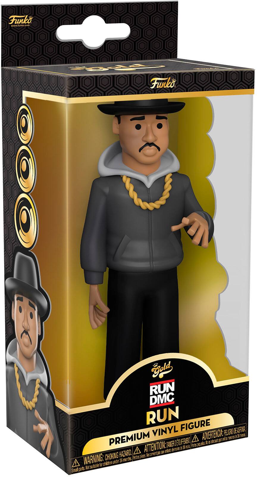 Angle. Funko - Vinyl Gold 5": Run DMC- RUN.
