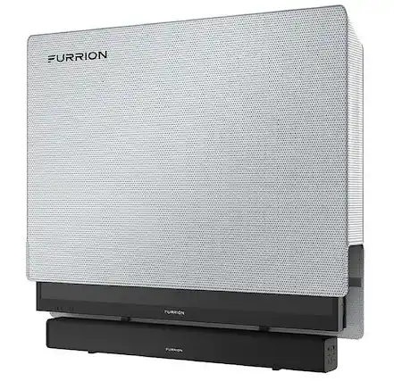 Front. Furrion - Weather Resistant TV Cover for Furrion 55" Aurora Smart Outdoor TV - Gray.