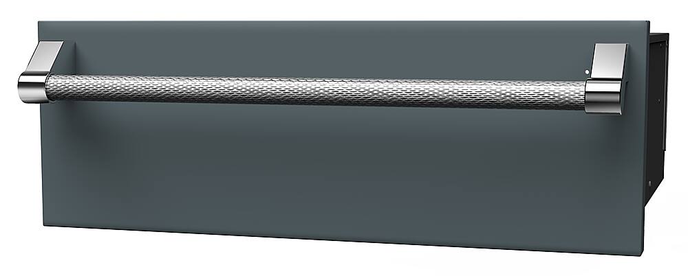 Angle. Hestan - 30" Warming Drawer - Gray.