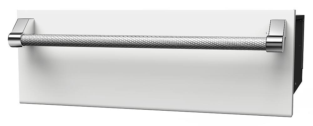 Angle. Hestan - 30" Warming Drawer - White.