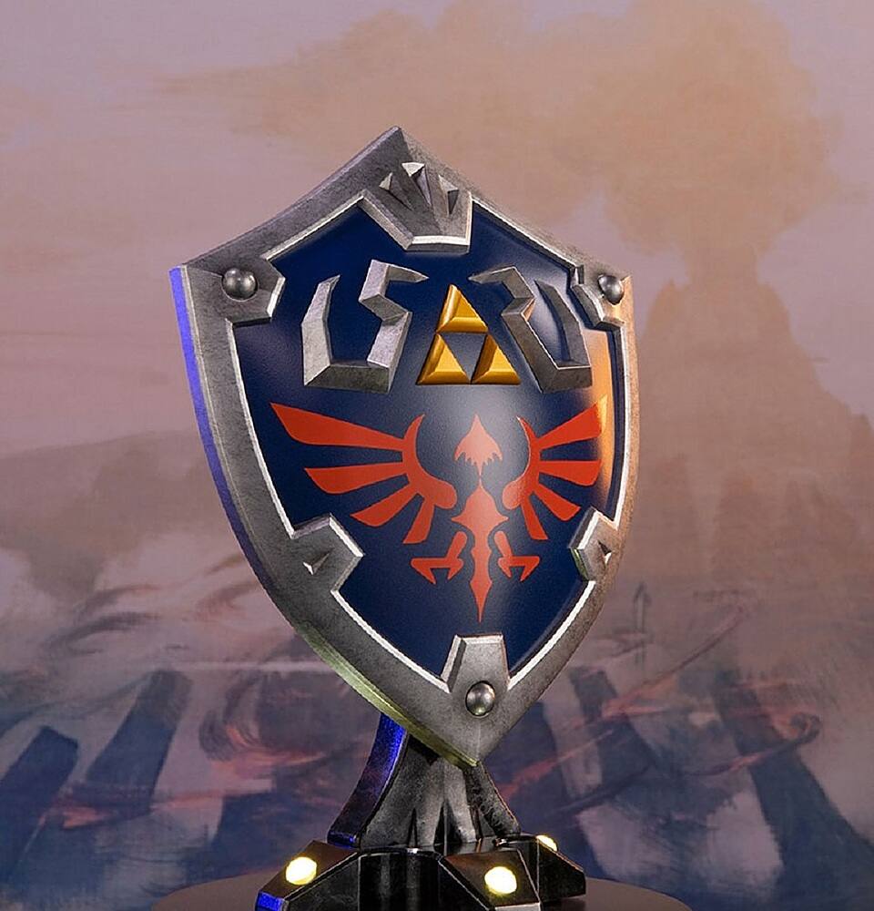 Alt View 17. First 4 Figures - The Legend of Zelda: Breath of the Wild - Hylian Shield (Collector's Edition).