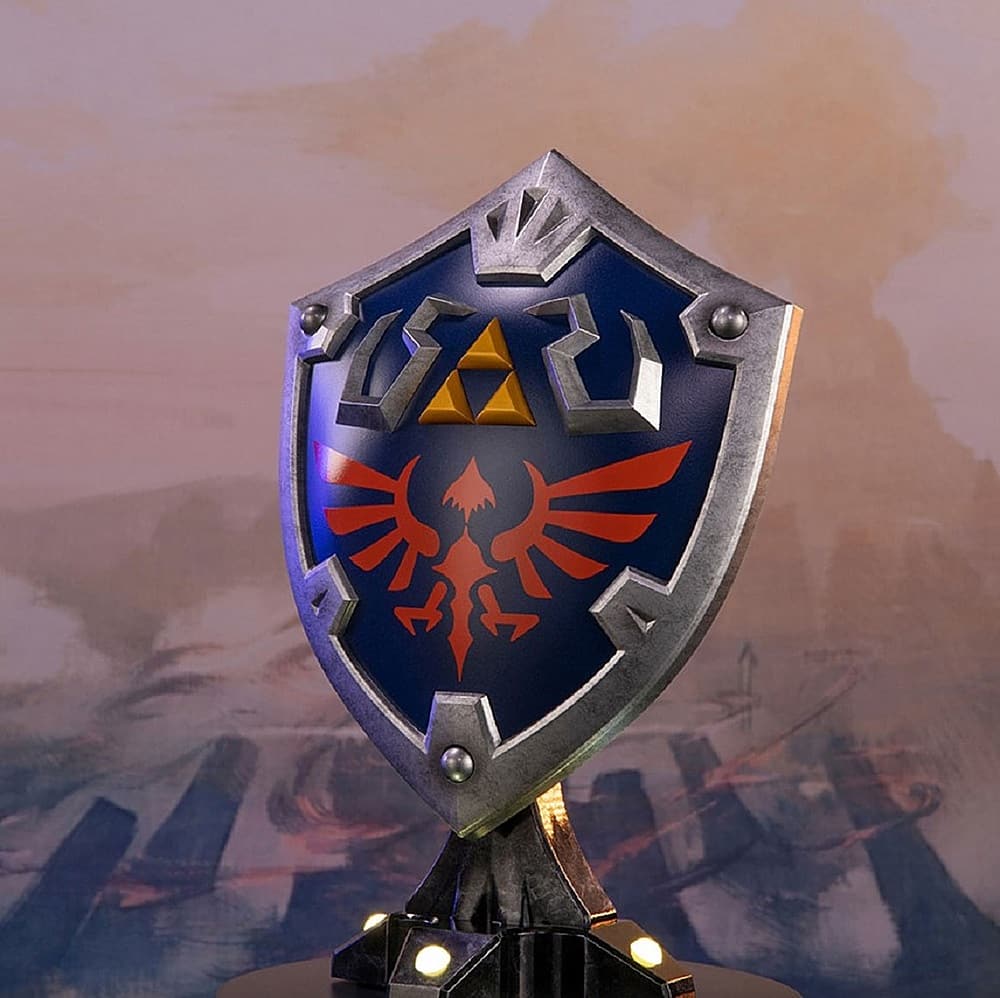 Alt View 22. First 4 Figures - The Legend of Zelda: Breath of the Wild - Hylian Shield (Collector's Edition).