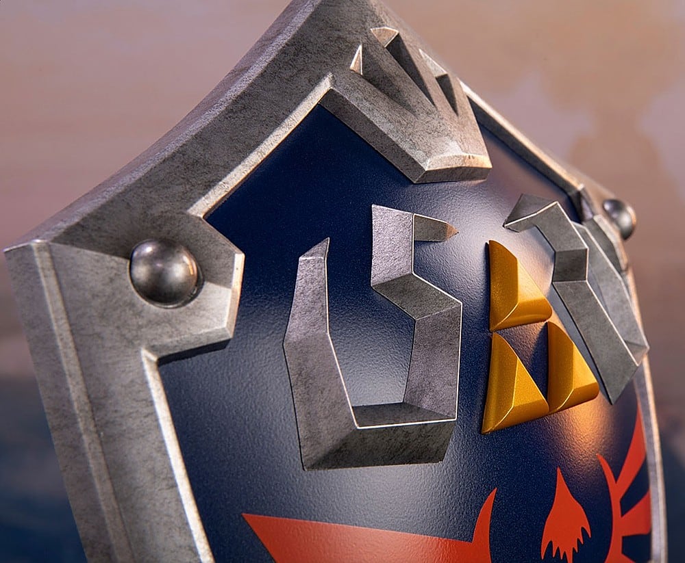 Alt View 23. First 4 Figures - The Legend of Zelda: Breath of the Wild - Hylian Shield (Collector's Edition).