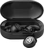 Front. JLab - JBuds Air Pro True Wireless Earbuds - Black.