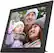 Angle. Aluratek - 17" Touchscreen LCD Wi-Fi Digital Photo Frame - Black.
