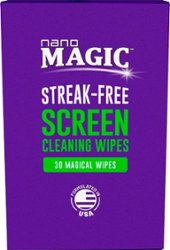 Nano Magic - 30 Pack Screen Cleaning Wipes - Purple - Front_Zoom