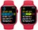 Alt View Zoom 4. Apple Watch Series 8 GPS + Cellular 45mm (PRODUCT)RED Aluminum Case with (PRODUCT)RED Sport Band - S/M - (PRODUCT)RED (Verizon).