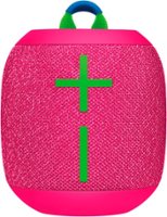 Ultimate Ears - WONDERBOOM 3 Portable Bluetooth Small Speaker with Waterproof/Dustproof Design - Hyper Pink - Front_Zoom